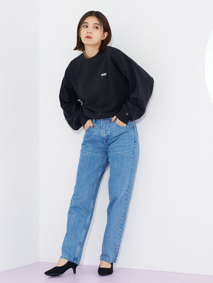 SILVERTAB™ ルーズフィット ミディアムインディゴ STONEWASH