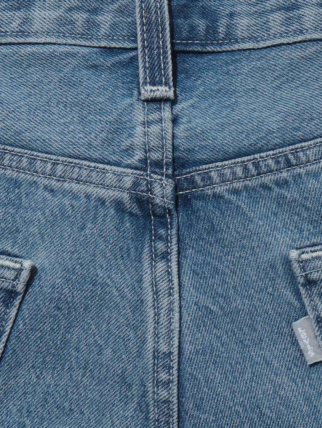 SILVERTAB™ ルーズフィット ミディアムインディゴ STONEWASH