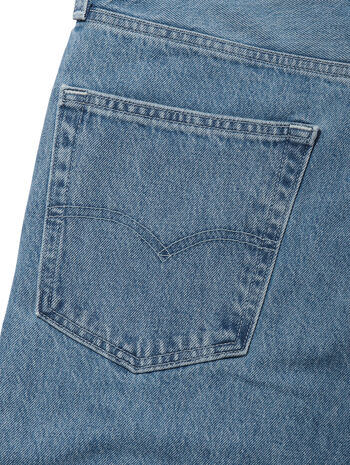 SILVERTAB™ ルーズフィット ミディアムインディゴ STONEWASH