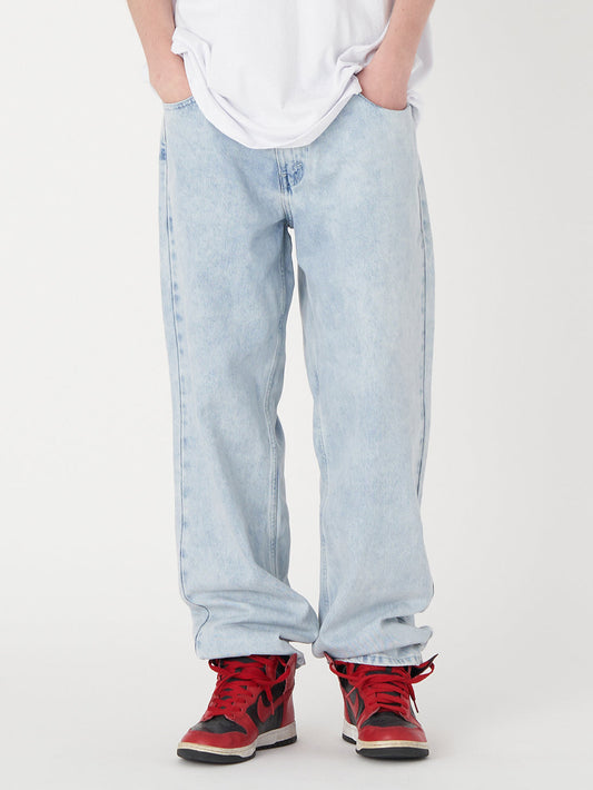 SILVERTAB™ ルーズフィット ライトインディゴ STONEWASH