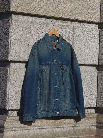 XL WOMEN'S トラッカージャケット ミディアムインディゴ