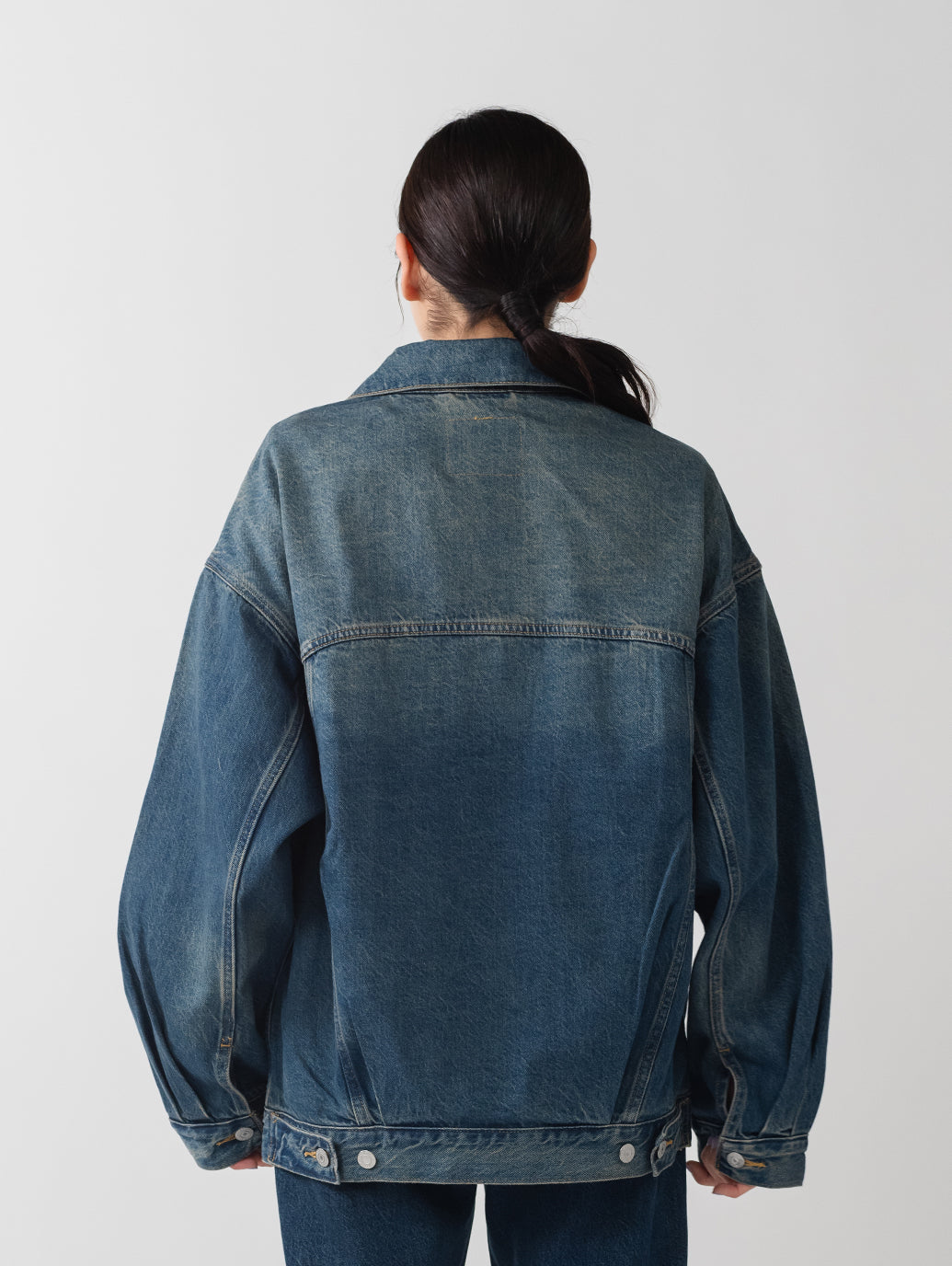 XL WOMEN'S トラッカージャケット ミディアムインディゴ