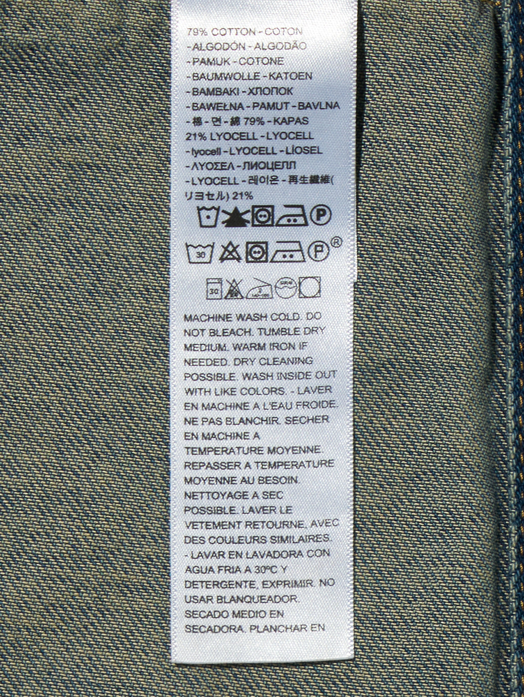 XL WOMEN'S トラッカージャケット ミディアムインディゴ