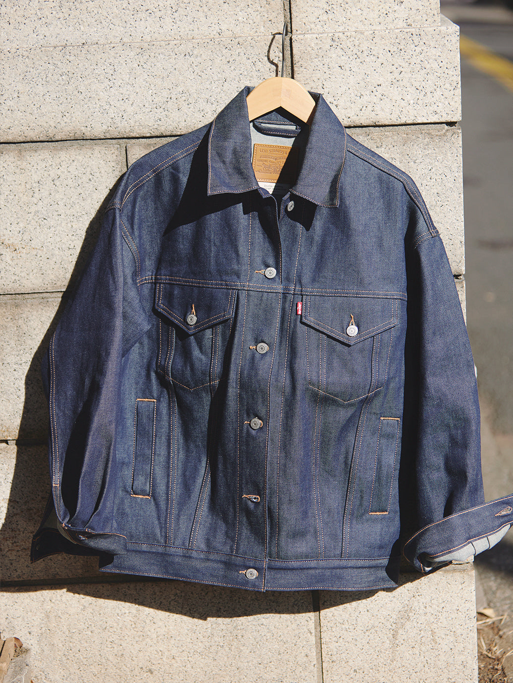 XL WOMEN'S トラッカージャケット ダークインディゴ