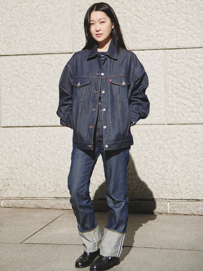 XL WOMEN'S トラッカージャケット ダークインディゴ