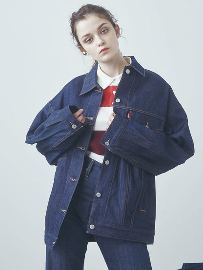 XL WOMEN'S トラッカージャケット ダークインディゴ