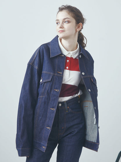 XL WOMEN'S トラッカージャケット ダークインディゴ