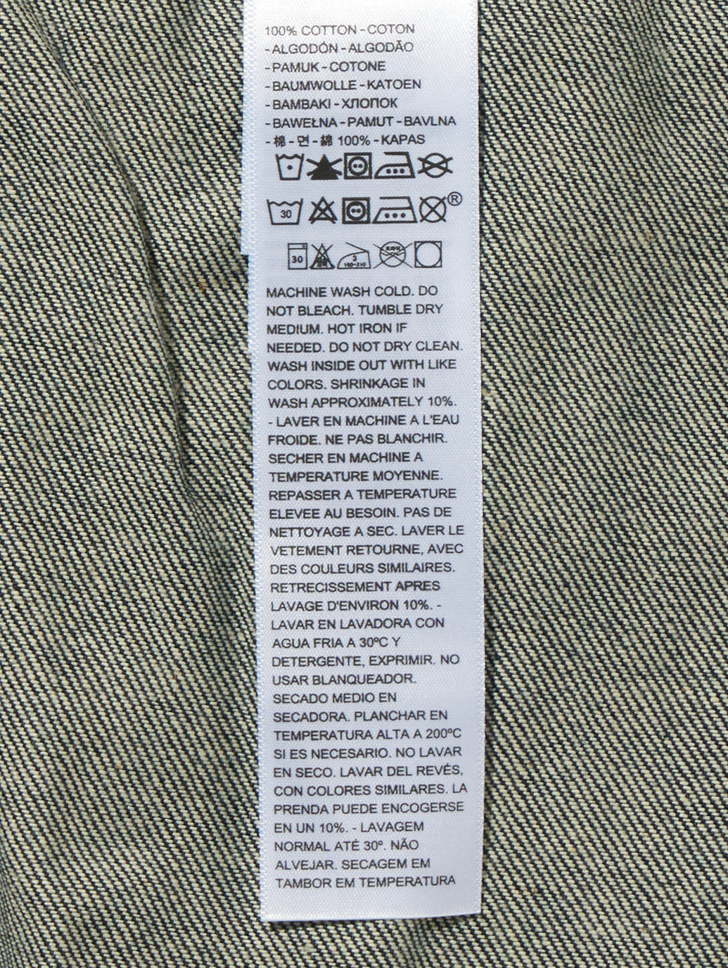 XL WOMEN'S トラッカージャケット ダークインディゴ