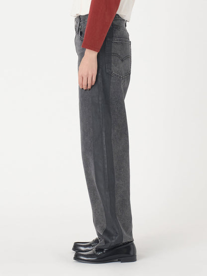 BAGGY DAD ブラック SATIN SPATS