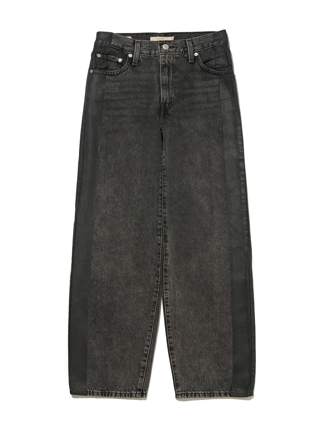 BAGGY DAD ブラック SATIN SPATS