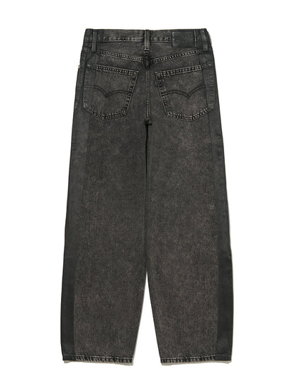 BAGGY DAD ブラック SATIN SPATS