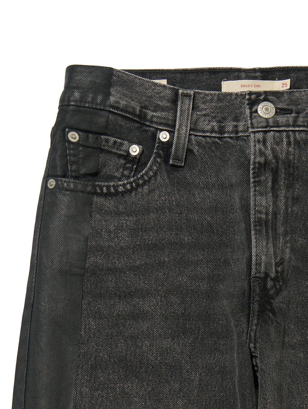 BAGGY DAD ブラック SATIN SPATS