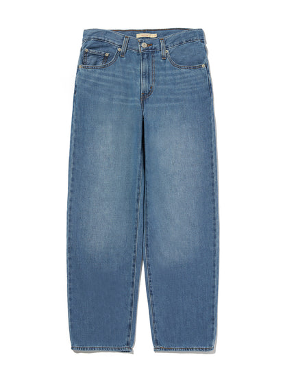 BAGGY DAD ジーンズ ミディアムインディゴ