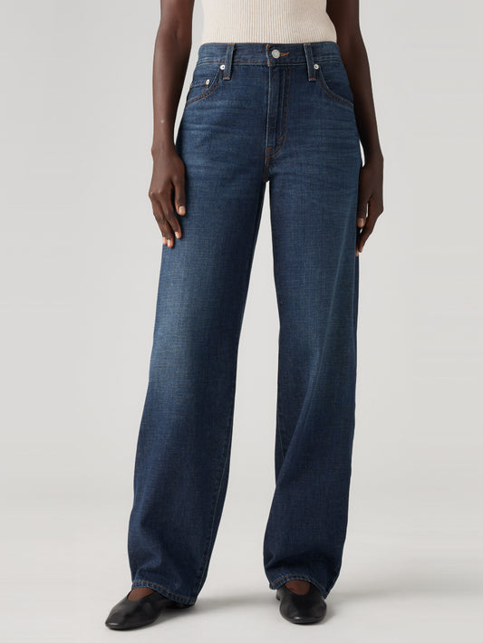 BAGGY DAD ジーンズ ダークインディゴ