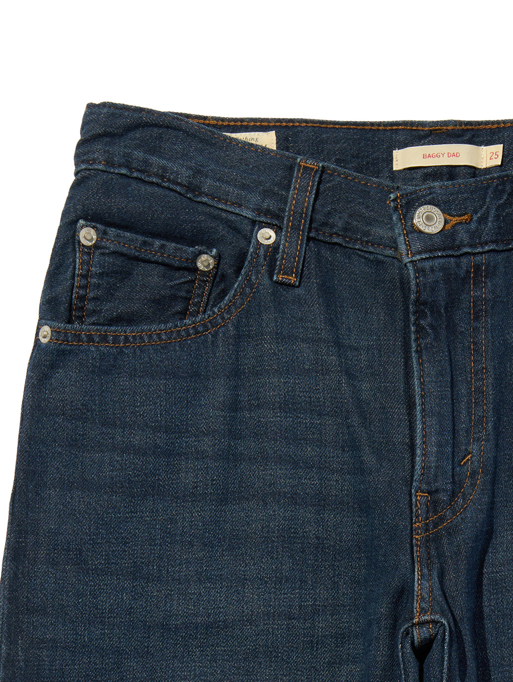 BAGGY DAD ジーンズ ダークインディゴ