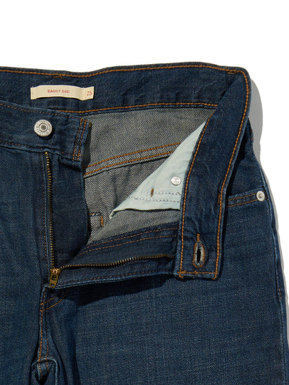 BAGGY DAD ジーンズ ダークインディゴ