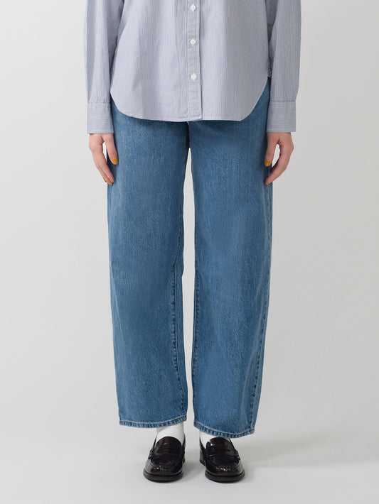 BAGGY DAD ジーンズ ミディアムインディゴ