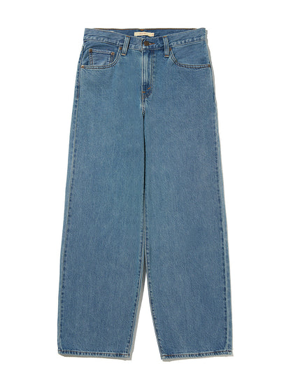 BAGGY DAD ジーンズ ミディアムインディゴ