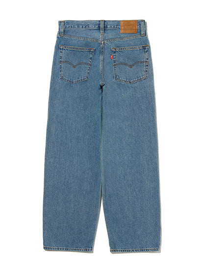 BAGGY DAD ジーンズ ミディアムインディゴ