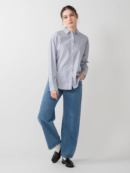 BAGGY DAD ジーンズ ミディアムインディゴ