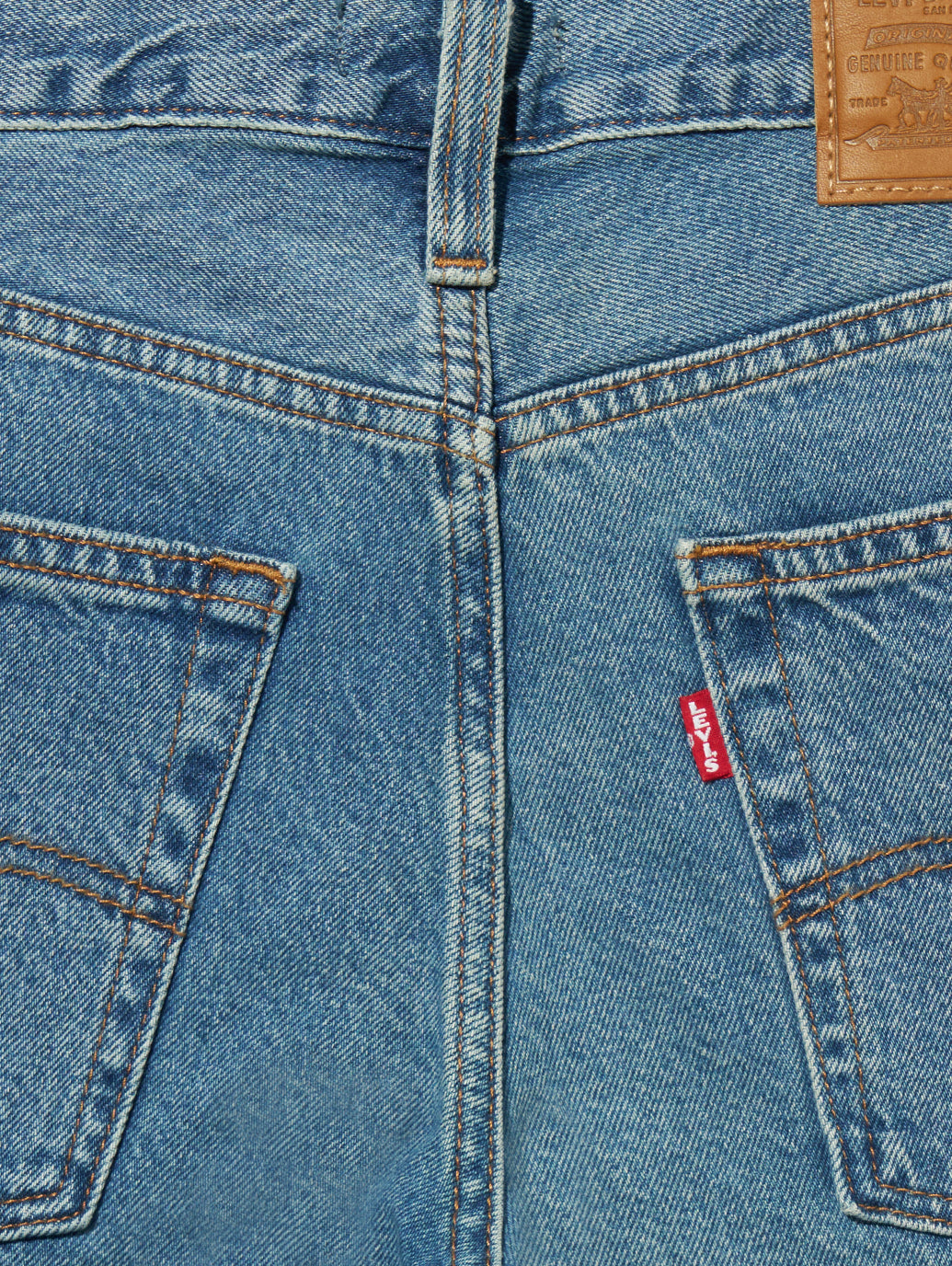 BAGGY DAD ジーンズ ミディアムインディゴ