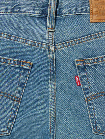 BAGGY DAD ジーンズ ミディアムインディゴ