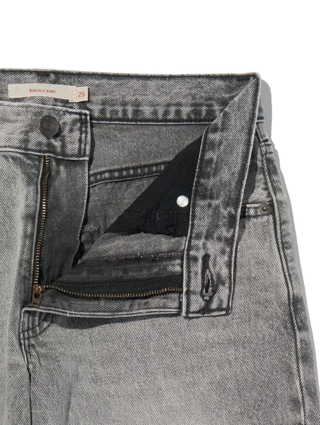 BAGGY DAD ジーンズ グレー