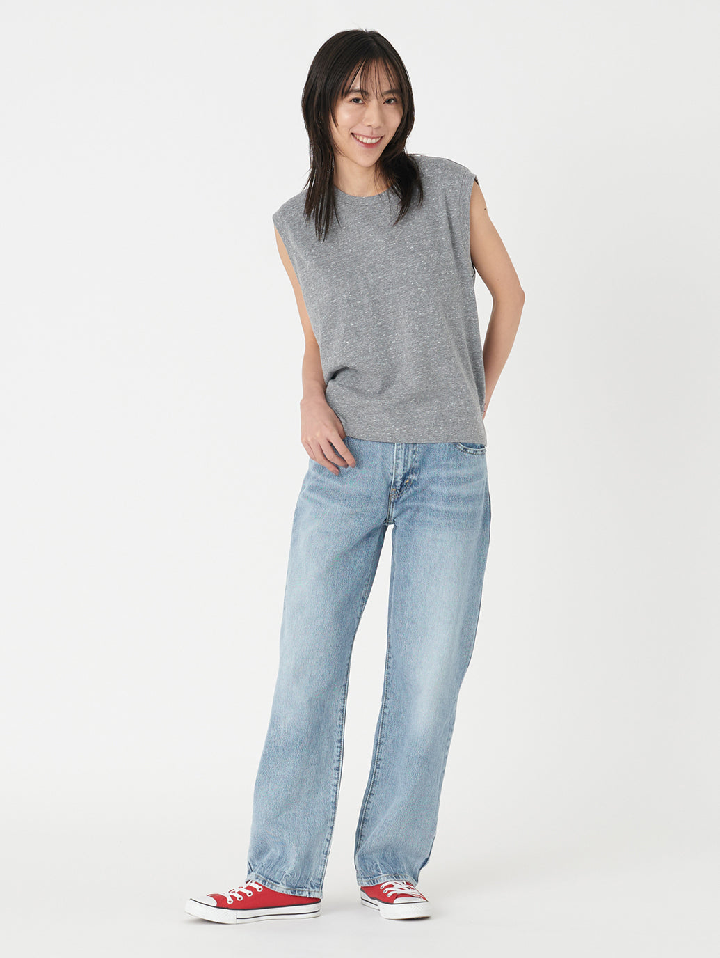 94 BAGGY ジーンズ ミディアムインディゴ