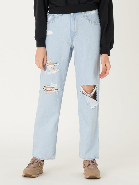 SILVERTAB™ 94 BAGGY ライトインディゴ DESTRUCTED