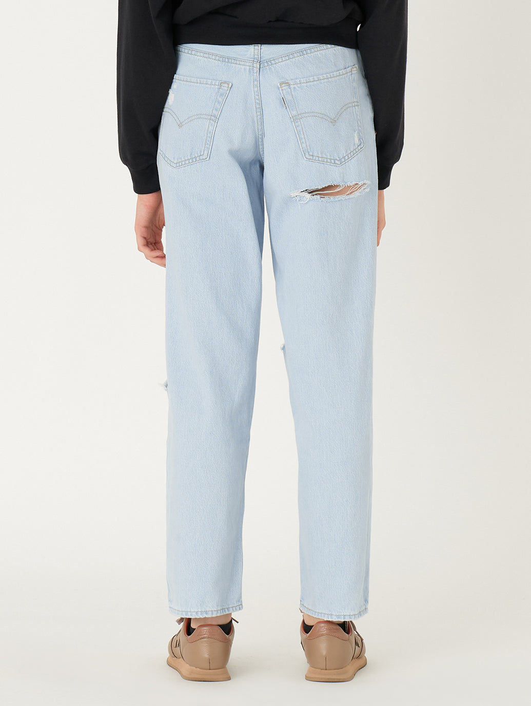 SILVERTAB™ 94 BAGGY ライトインディゴ DESTRUCTED