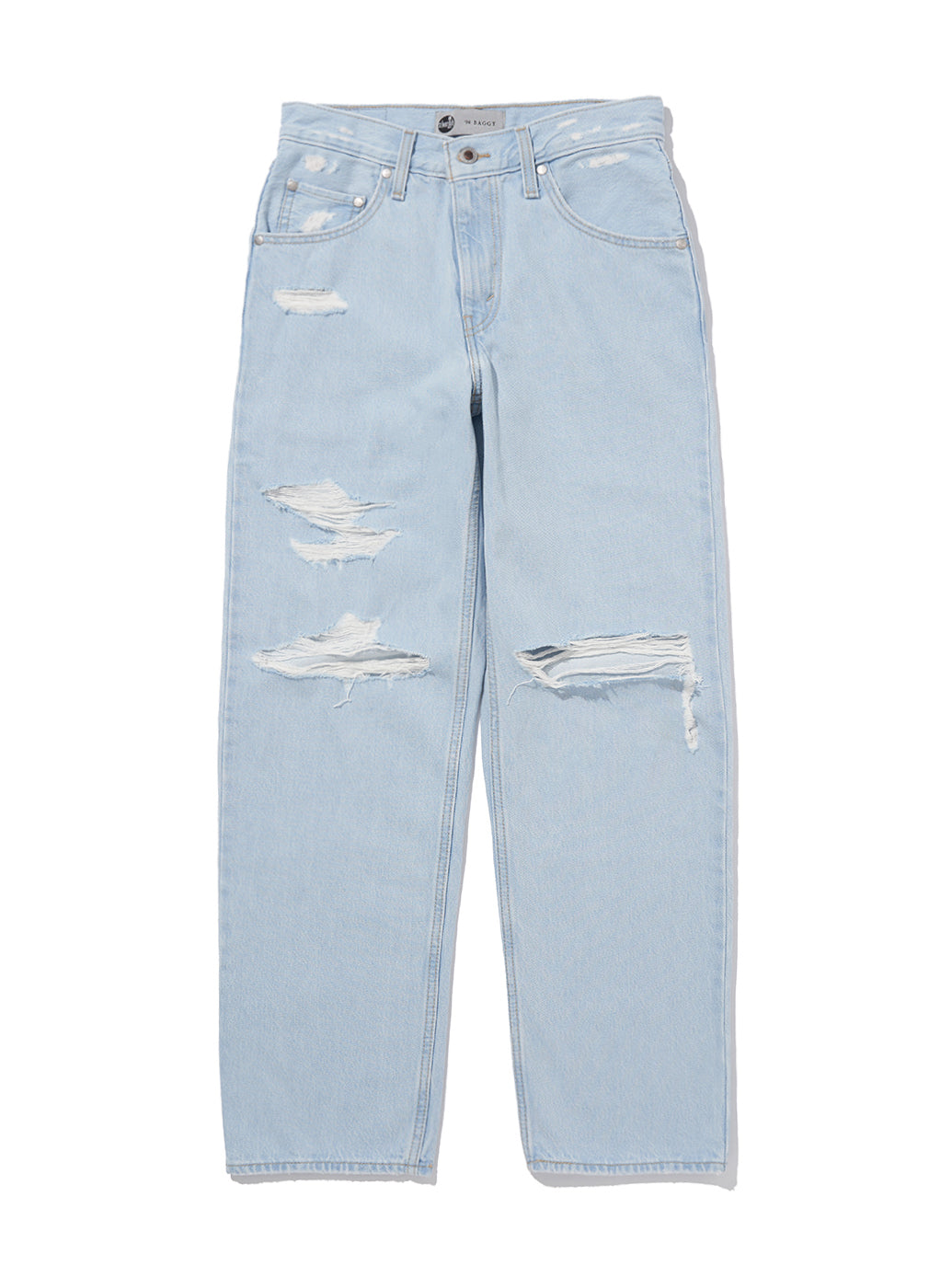 SILVERTAB™ 94 BAGGY ライトインディゴ DESTRUCTED