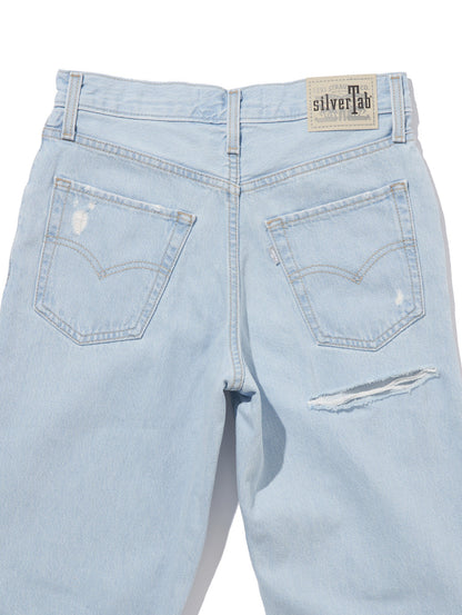 SILVERTAB™ 94 BAGGY ライトインディゴ DESTRUCTED