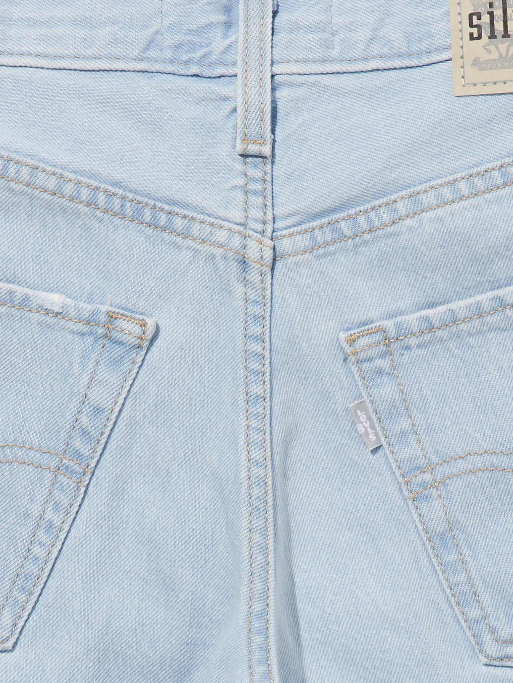 SILVERTAB™ 94 BAGGY ライトインディゴ DESTRUCTED