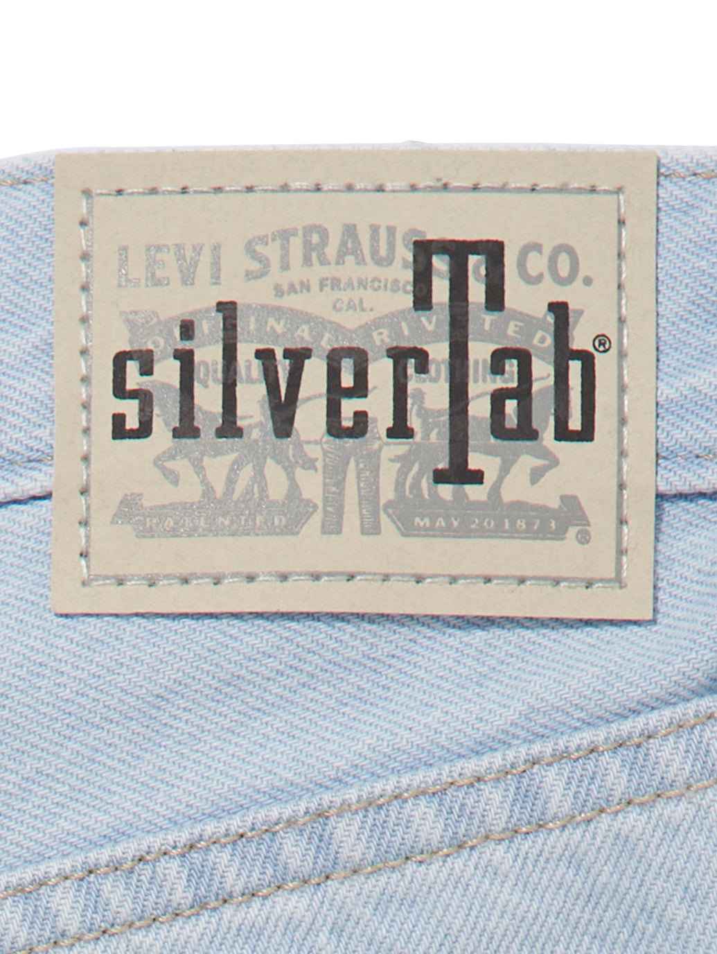 SILVERTAB™ 94 BAGGY ライトインディゴ DESTRUCTED