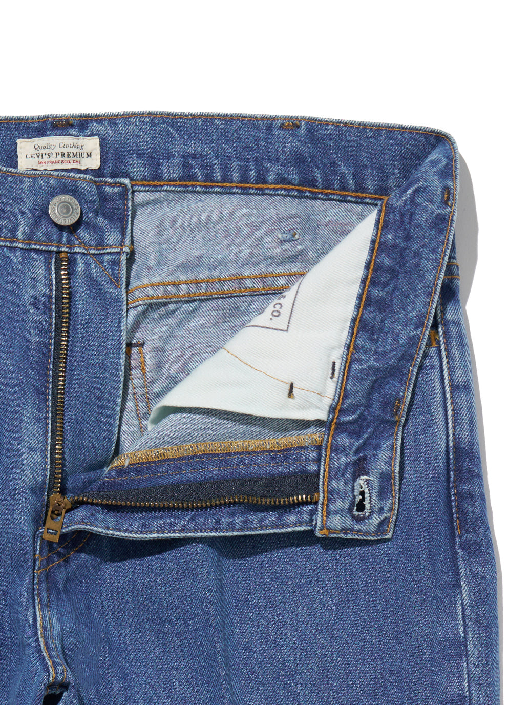 STA PREST フレア ミディアムインディゴ TAP WATER