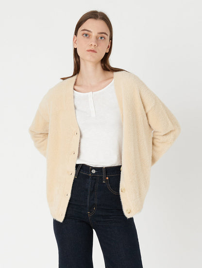 GALLERY カーディガン ベージュ MACADAMIA