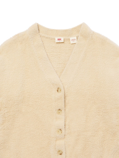 GALLERY カーディガン ベージュ MACADAMIA
