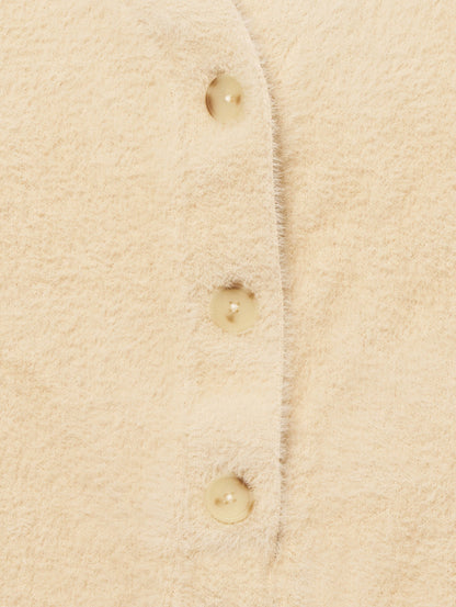 GALLERY カーディガン ベージュ MACADAMIA