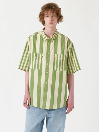 LEVI'S® SKATE 半袖シャツ グリーン MIXED UP GREEN