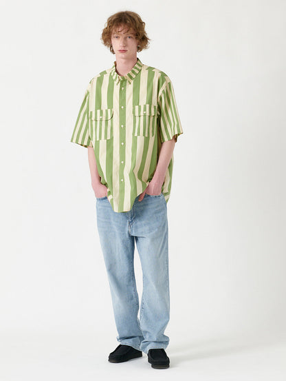 LEVI'S® SKATE 半袖シャツ グリーン MIXED UP GREEN