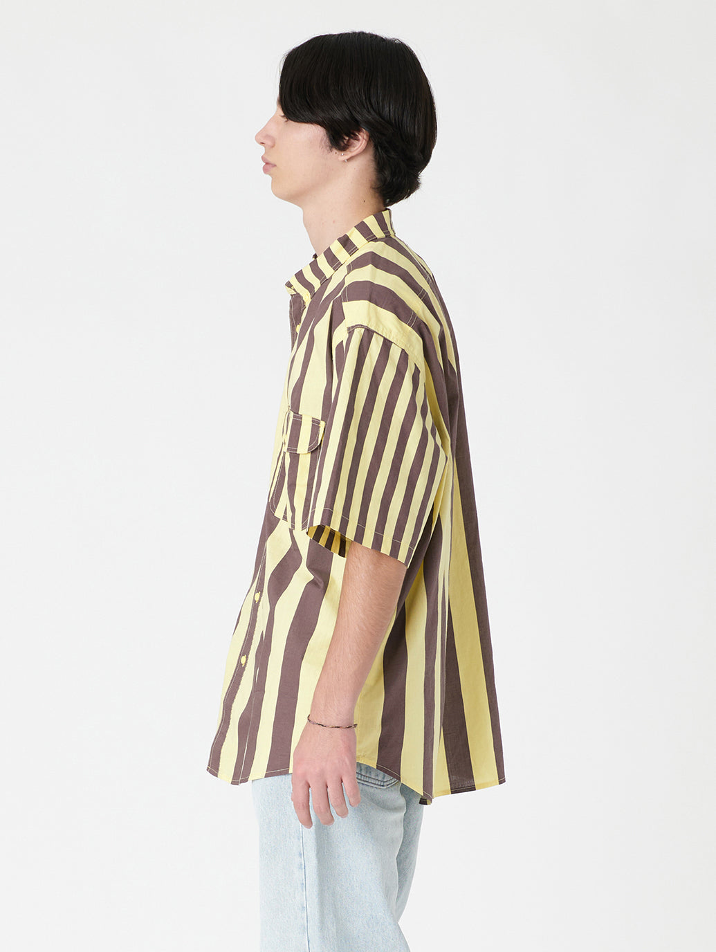 LEVI'S® SKATE 半袖シャツ イエロー BANANA SPLIT BROWN YELLOW