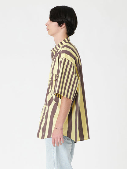 LEVI'S® SKATE 半袖シャツ イエロー BANANA SPLIT BROWN YELLOW
