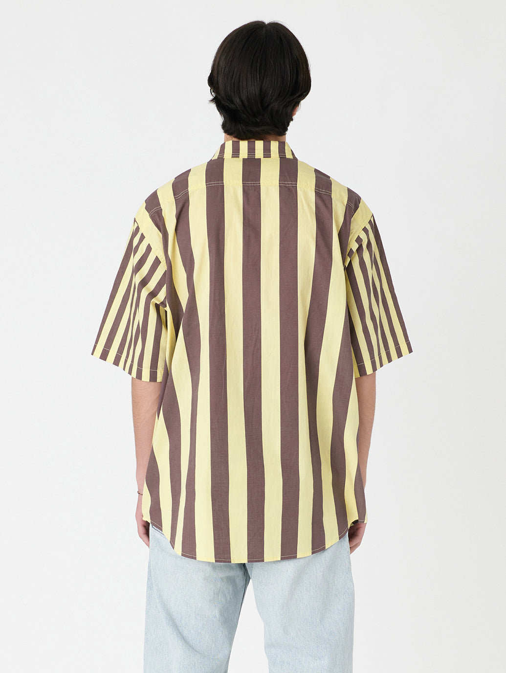LEVI'S® SKATE 半袖シャツ イエロー BANANA SPLIT BROWN YELLOW