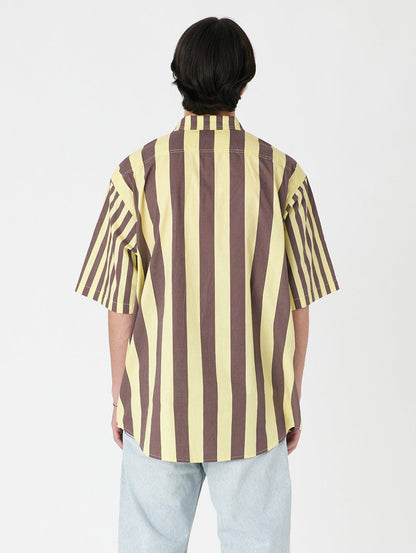 LEVI'S® SKATE 半袖シャツ イエロー BANANA SPLIT BROWN YELLOW