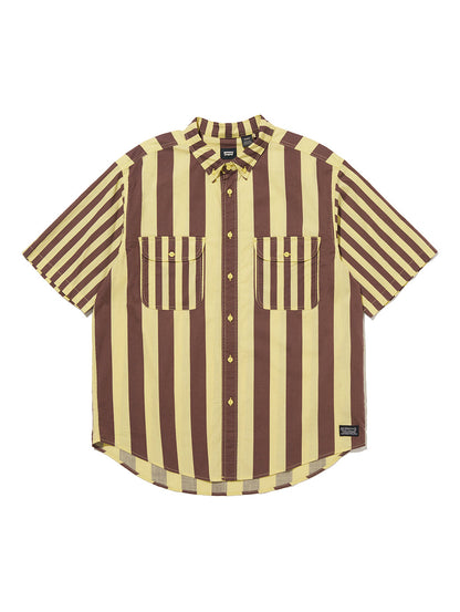 LEVI'S® SKATE 半袖シャツ イエロー BANANA SPLIT BROWN YELLOW