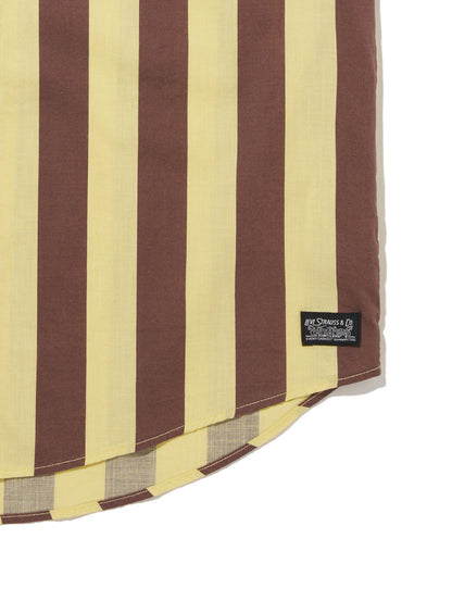 LEVI'S® SKATE 半袖シャツ イエロー BANANA SPLIT BROWN YELLOW