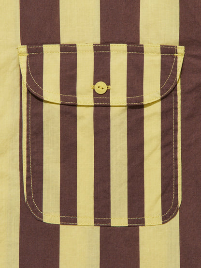 LEVI'S® SKATE 半袖シャツ イエロー BANANA SPLIT BROWN YELLOW