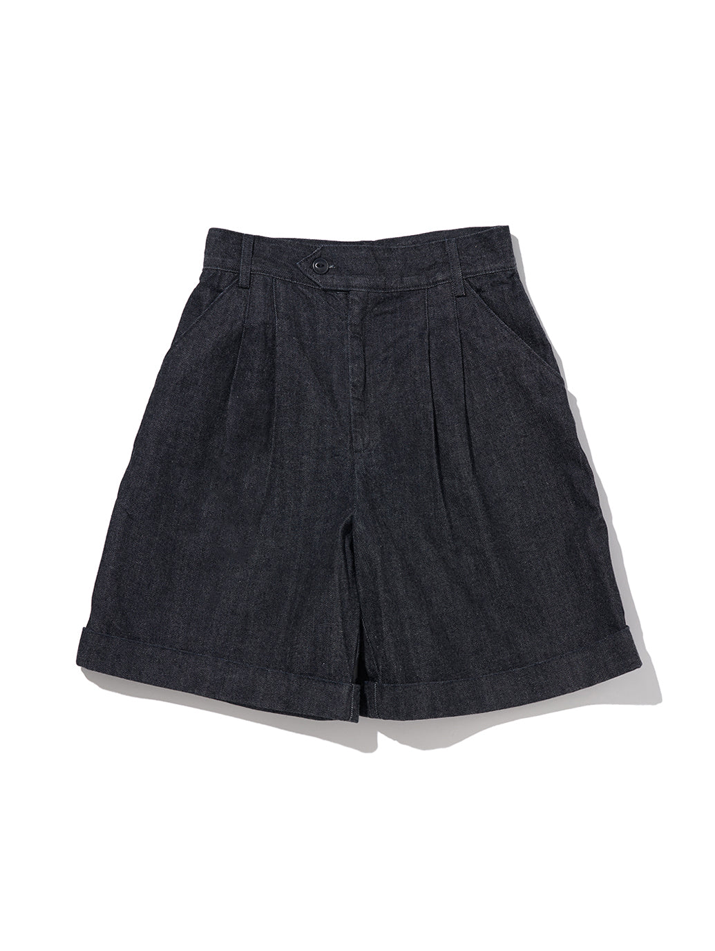 LEVI'S® MADE&CRAFTED® プリーツ ショーツ SKYLINE MOJ ダークインディゴ STONEWASH