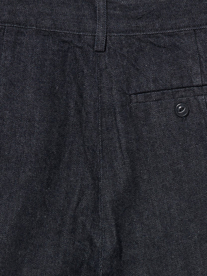 LEVI'S® MADE&CRAFTED® プリーツ ショーツ SKYLINE MOJ ダークインディゴ STONEWASH