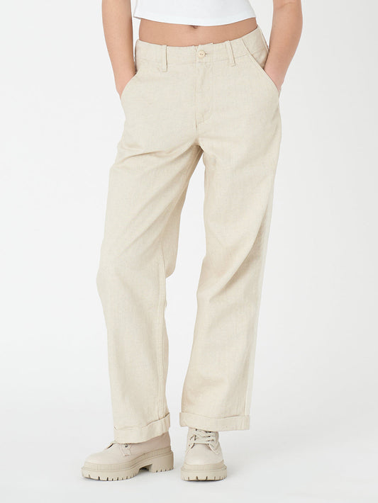 LEVI'S® MADE&CRAFTED® リラックス トラウザーズ ベージュ SAND TAN RINSE
